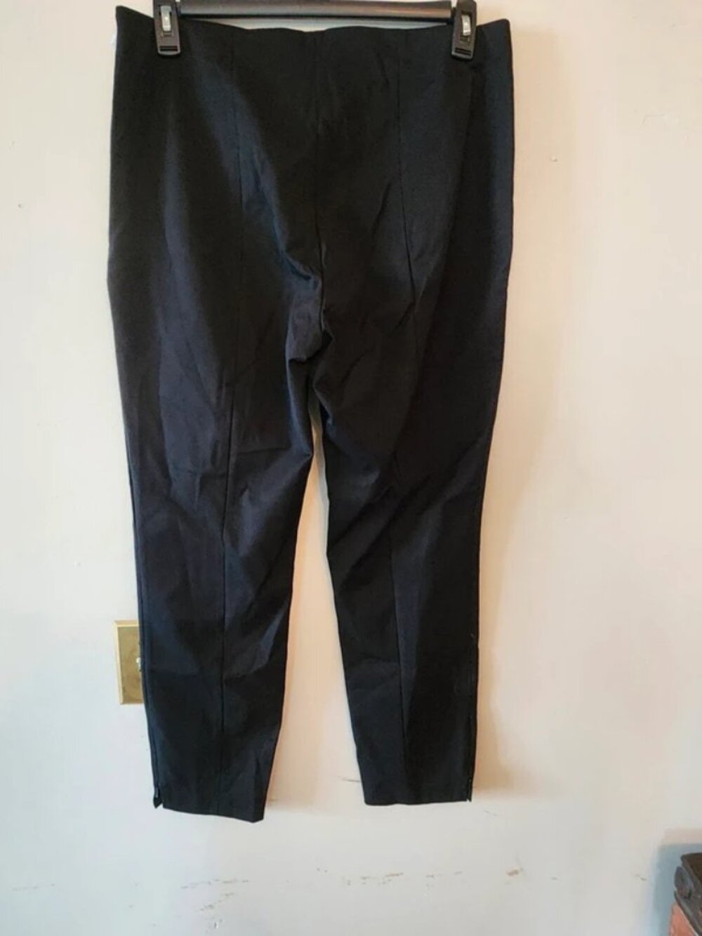 Banana Republic black side zip dress pants size 16 nwot